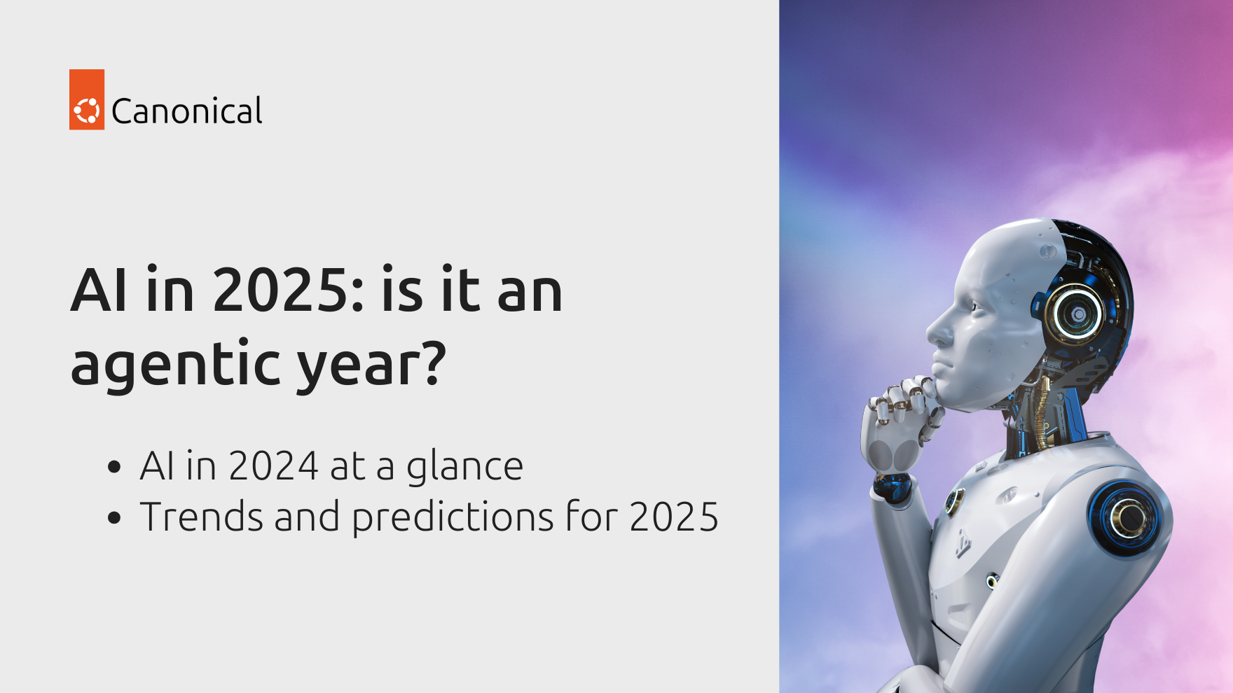 AI in 2025: is it an agentic year?