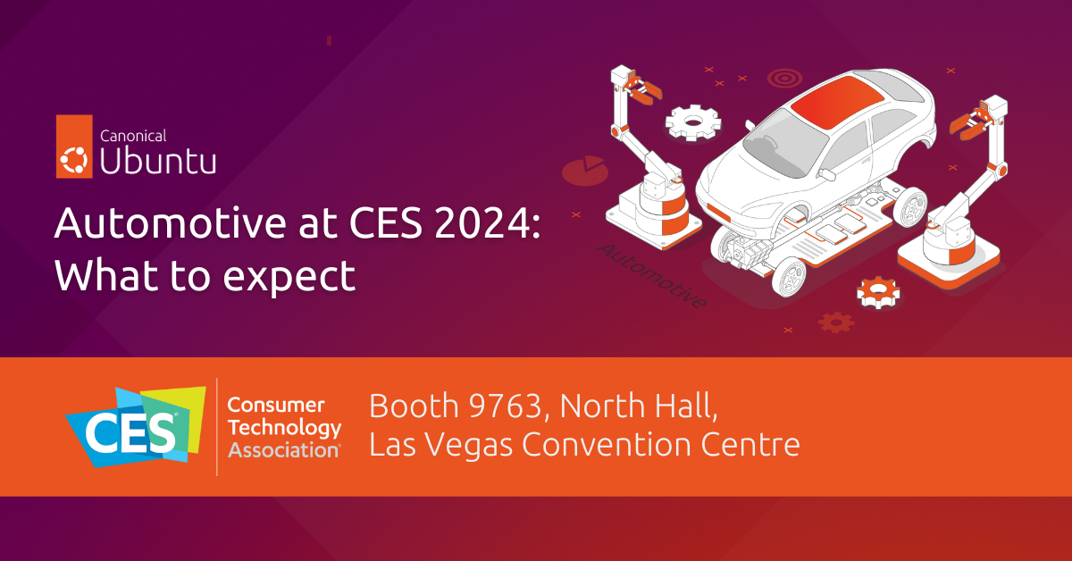 Automotive at CES 2024 What to expect Ubuntu